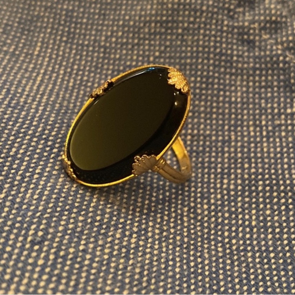 Sézane Celeste ring black